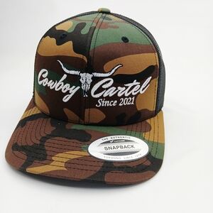 Cowboy Cartel Camouflage Snapback Hat